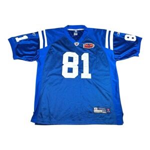 NFL Indianapolis Colts Cushing #81 Mens Reebok Stitched SB XLIV Jersey Sz 52